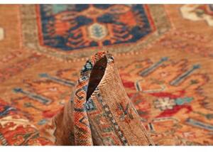 Tappeto Kazak Fine Stilizzato Ruggine Blu 174x236 Cm