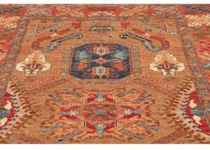 Tappeto Kazak Fine Stilizzato Ruggine Blu 174x236 Cm