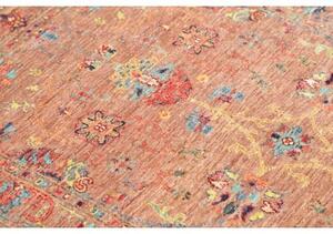 Tappeto Zigler Fine Floreale Terracotta Blu 97x157 Cm