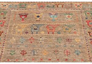 Tappeto Istintia Figurativo Marrone Tortora Multicolore 96x150 Cm