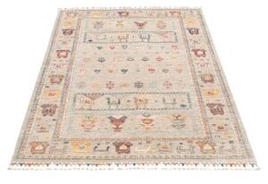 Tappeto Istintia Figurativo Beige Multicolore 98x155 Cm