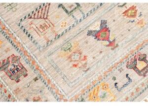 Tappeto Istintia Figurativo Beige Multicolore 98x155 Cm