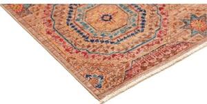 Tappeto Kairo Stilizzato Marrone Rossiccio Ocra 82x125 Cm