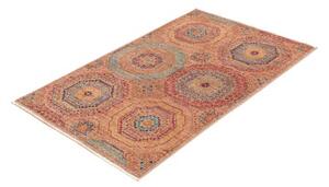 Tappeto Kairo Stilizzato Marrone Rossiccio Ocra 82x125 Cm