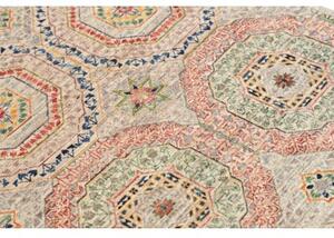 Tappeto Kairo Stilizzato Beige Blu 79x124 Cm