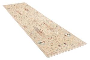 Tappeto Floralia Floreale Beige Blu Corsia 83x291 Cm