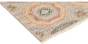 Tappeto Kairo Stilizzato Beige Blu 79x124 Cm