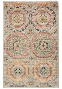 Tappeto Kairo Stilizzato Beige Blu 79x124 Cm