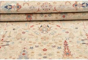 Tappeto Floralia Floreale Beige Blu Corsia 83x291 Cm