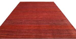 Tappeto Cromopura Geometrico Rosso Mattone Borgogna 248x315 Cm