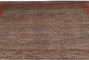 Tappeto Cromopura Geometrico Marrone Tortora Rosso 256x317 Cm