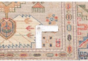Tappeto Kazak Fine Stilizzato Beige Rosso 77x128 Cm