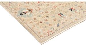 Tappeto Floralia Floreale Beige Blu Corsia 83x291 Cm