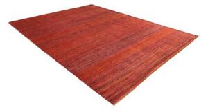 Tappeto Cromopura Geometrico Rosso Mattone Borgogna 248x315 Cm