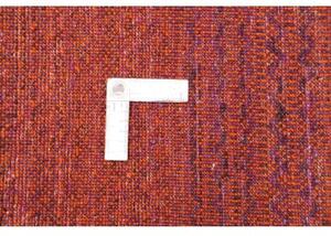 Tappeto Cromopura Geometrico Rosso Mattone Borgogna 248x315 Cm