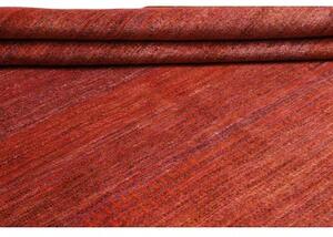 Tappeto Cromopura Geometrico Rosso Mattone Borgogna 248x315 Cm