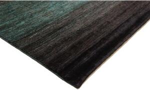 Tappeto Cromopura Geometrico Blu Petrolio Rosso 249x337 Cm