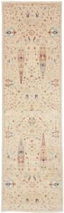 Tappeto Floralia Floreale Beige Blu Corsia 83x291 Cm