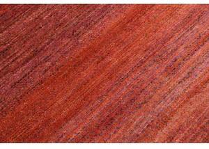 Tappeto Cromopura Geometrico Rosso Mattone Borgogna 248x315 Cm