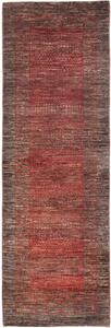 Tappeto Cromopura Geometrico Rosso Scuro Marrone Corsia 81x254 Cm