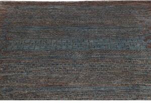Tappeto Cromopura Geometrico Marrone Azzurro 134x207 Cm