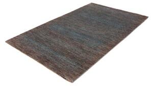 Tappeto Cromopura Geometrico Marrone Azzurro 134x207 Cm