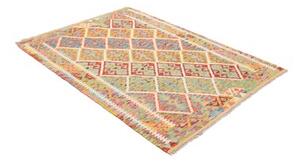 Tappeto Kilim Geometrico Multicolore 125x179 Cm