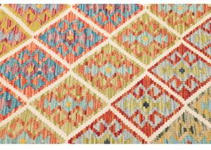 Tappeto Kilim Geometrico Multicolore 125x179 Cm