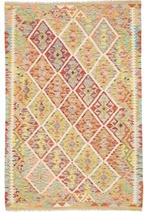 Tappeto Kilim Geometrico Multicolore 124x184 Cm