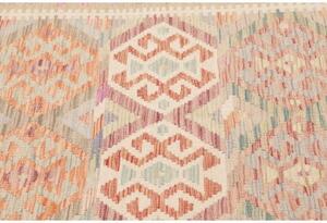 Tappeto Kilim Geometrico Beige Avorio 121x186 Cm