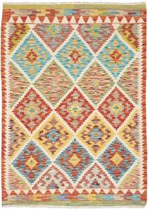 Tappeto Kilim Geometrico Multicolore 102x139 Cm