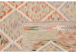 Tappeto Kilim Geometrico Beige Rosa 103x163 Cm