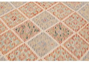 Tappeto Kilim Geometrico Beige Rosa 103x163 Cm