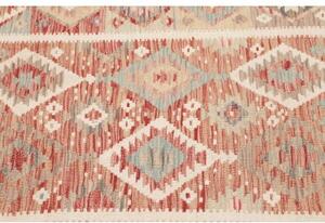 Tappeto Kilim Geometrico Terracotta Beige 103x153 Cm