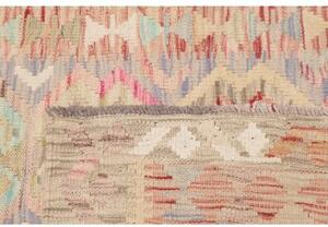 Tappeto Kilim Stilizzato Beige Rosa 104x150 Cm