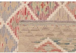 Tappeto Kilim Geometrico Beige Multicolore 97x154 Cm