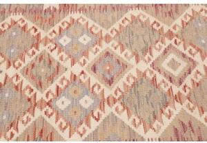 Tappeto Kilim Geometrico Beige Terracotta 102x151 Cm