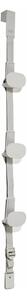 Joseph Joseph Orderly Ecru Portaborse da Porta con 3 Ganci Regolabili in Altezza