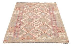 Tappeto Kilim Geometrico Beige Terracotta 102x151 Cm