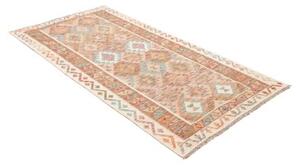 Tappeto Kilim Geometrico Ruggine Beige 104x184 Cm