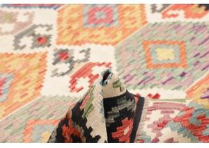 Tappeto Kilim Stilizzato Multicolore 164x186 Cm