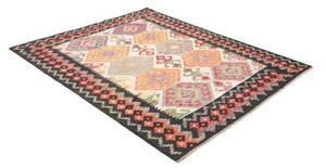 Tappeto Kilim Stilizzato Multicolore 164x186 Cm