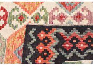Tappeto Kilim Stilizzato Multicolore 164x186 Cm