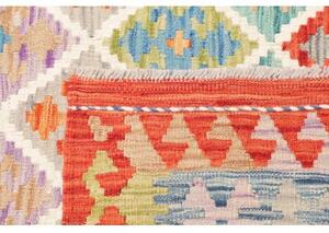 Tappeto Kilim Geometrico Multicolore 170x246 Cm