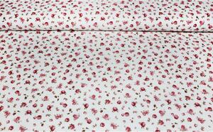 Tessuto al metro - tela cotone tovagliata - Mini fiori