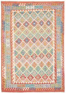 Tappeto Kilim Geometrico Multicolore 170x246 Cm