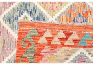 Tappeto Kilim Geometrico Becco Di Mattone Beige 183x257 Cm