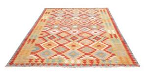 Tappeto Kilim Geometrico Multicolore 180x244 Cm