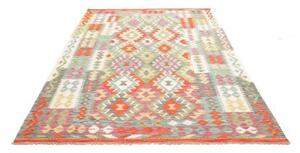 Tappeto Kilim Geometrico Multicolore 171x244 Cm