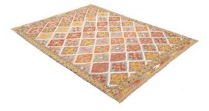 Tappeto Kilim Geometrico Multicolore 152x201 Cm